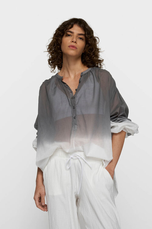 10Days dip dye blouse mid grey