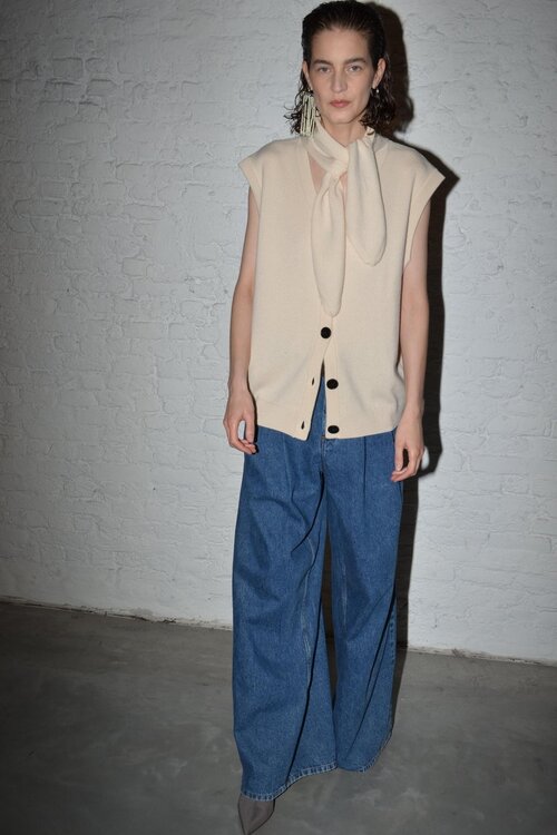 Collectors Club Vest ecru