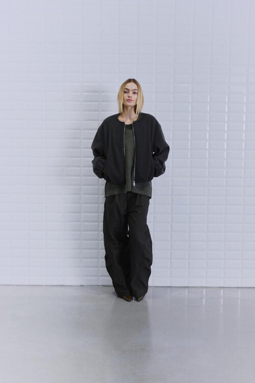 WITHBLACK WBLKENNEDY BOMBER JACKET