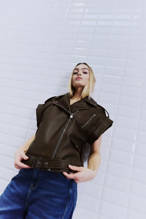 WITHBLACK WBLNEWBEE VEGAN WAISTCOAT