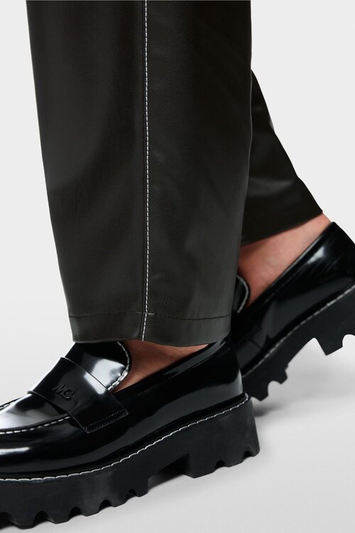 Marc Cain Leren broek zwart