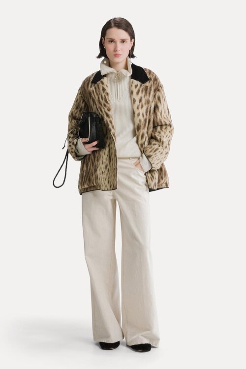 Forte_Forte Flock Jeans Wide Leg off white