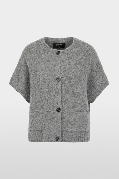 Marc Cain Gilet gebreid grijs