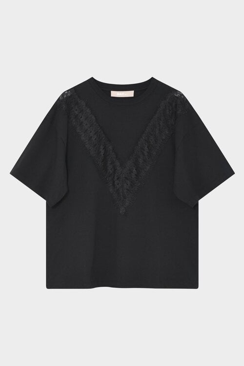 Day Birger et Mikkelsen Drewa Lace Shirt zwart