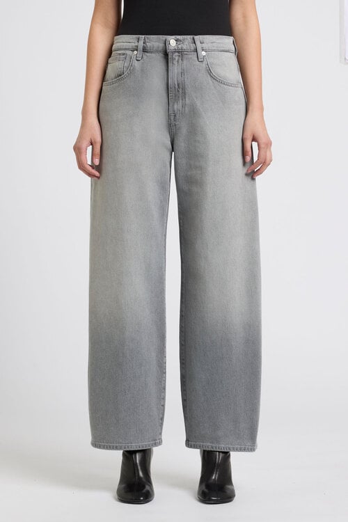 7 For All Mankind Bonnie Barrel Jeans grijs