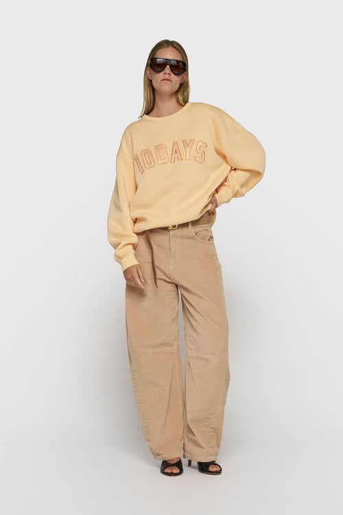 10Days western pants cord mango