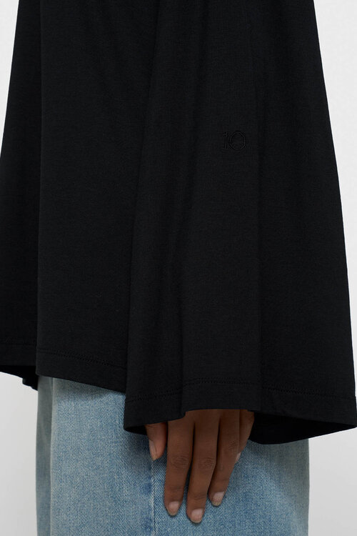 10Days chique long sleeve tee zwart