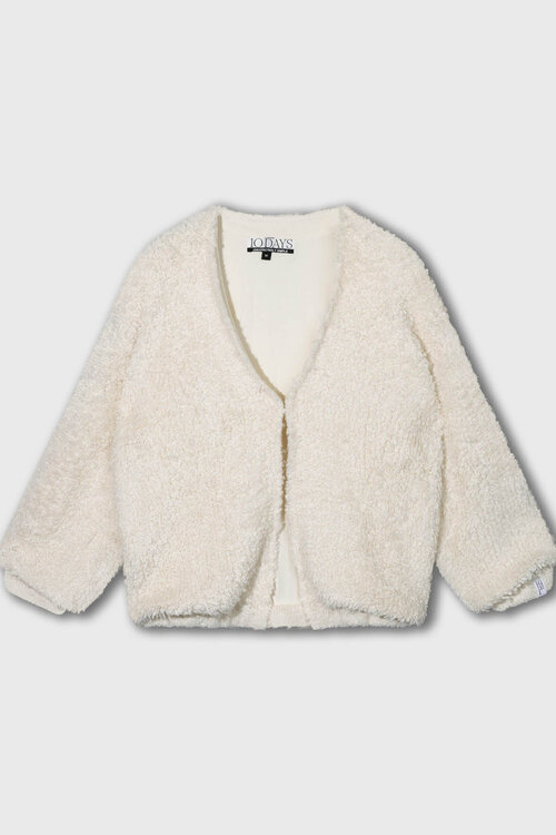 10Days loop knit cardigan ecru