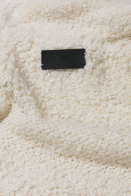 10Days loop knit sweater ecru