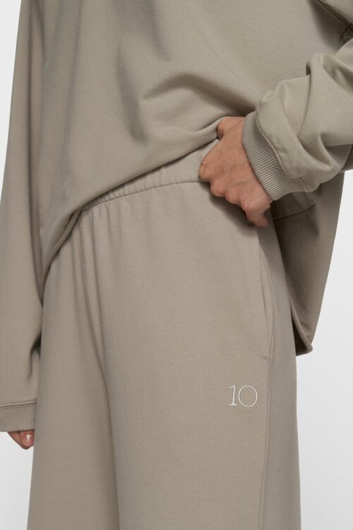 10Days silent chique wide jogger fog