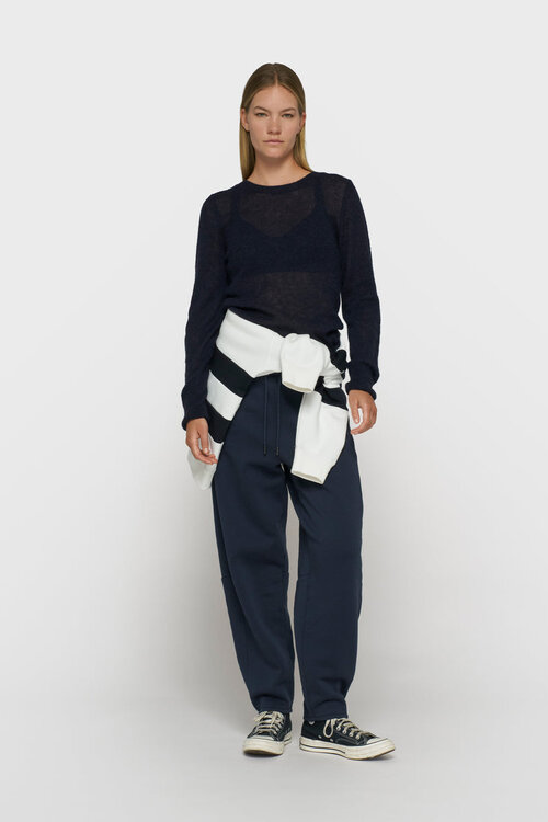 10Days slim thin knit sweater night
