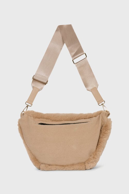 10Days fluffy fanny pack grey mango