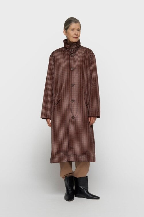 10Days the wetlook coat bruin
