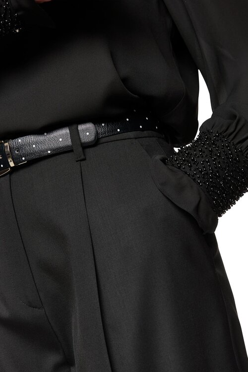 Marc Cain Zwart Pantalon Faqus