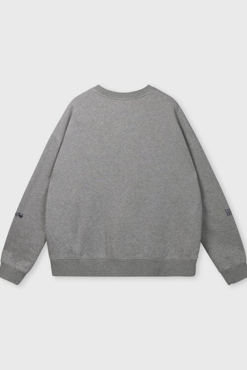 10Days oversized sweater grijs