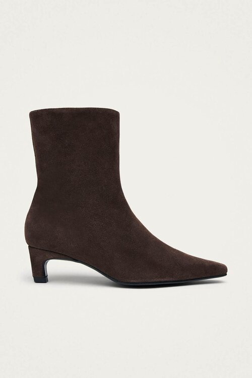 ALOHAS Ambar Suede Ankle Boots Bruin
