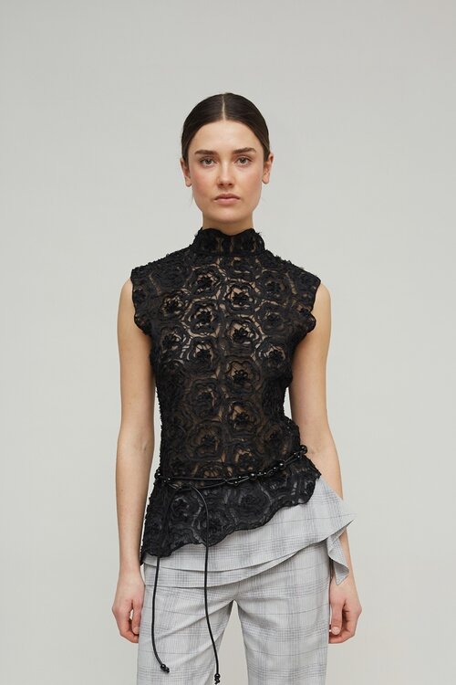 Opera Sport Donatella Top Black