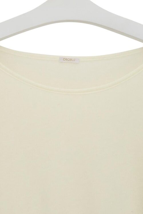 Oroblu Ivory Perfect Line Cashmere T-shirt