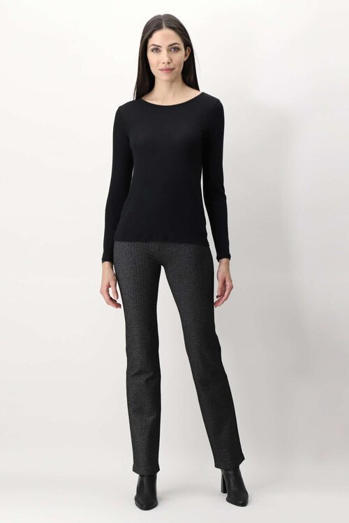 Oroblu Black Perfect Line Cashmere T-shirt