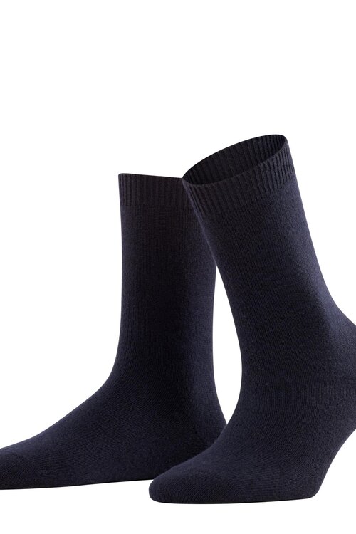 Falke Dark Navy Sokken Cosy Wool