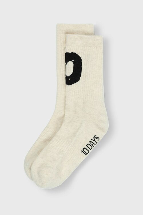 10Days Soft white melee The socks 10
