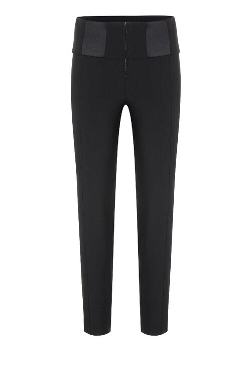 Cambio Zwarte Rebelle Slim Fit Pantalon