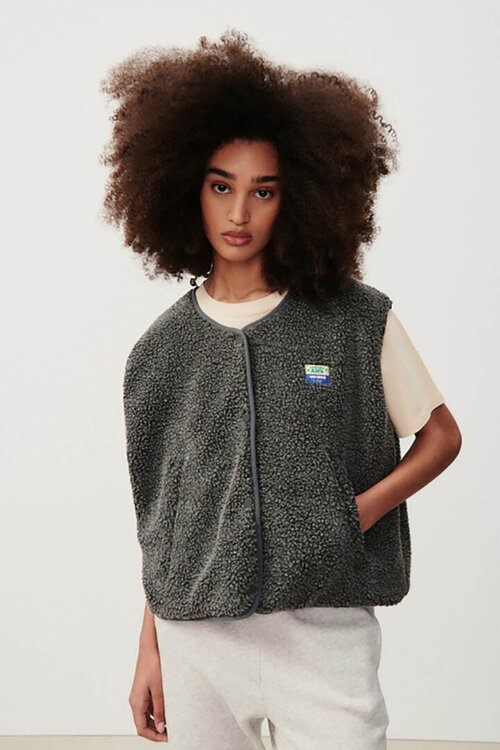 American Vintage Grijs Gilet