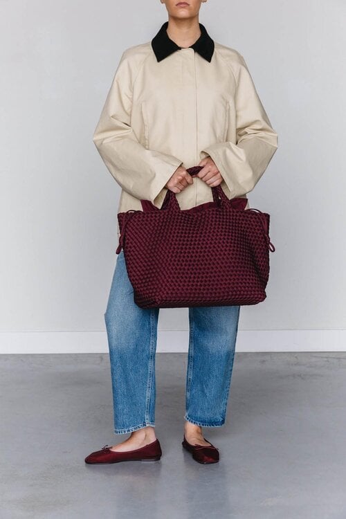 Marrea Tassen Bordeaux Neopreen Tas