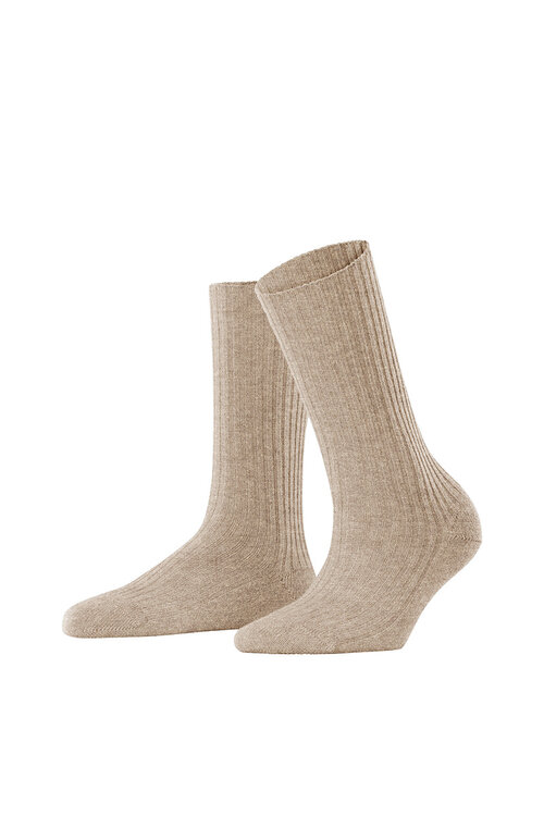 Falke Sand FALKE Cosy Wool Boot Damen