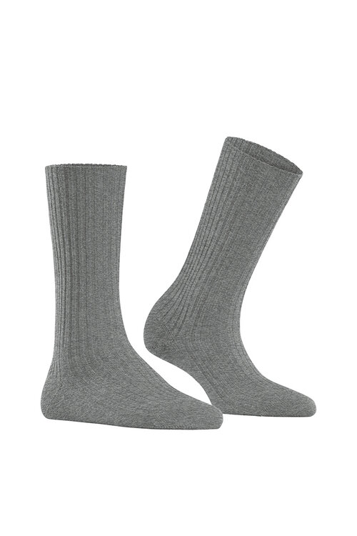 Falke Grey FALKE Cosy Wool Boot Damen