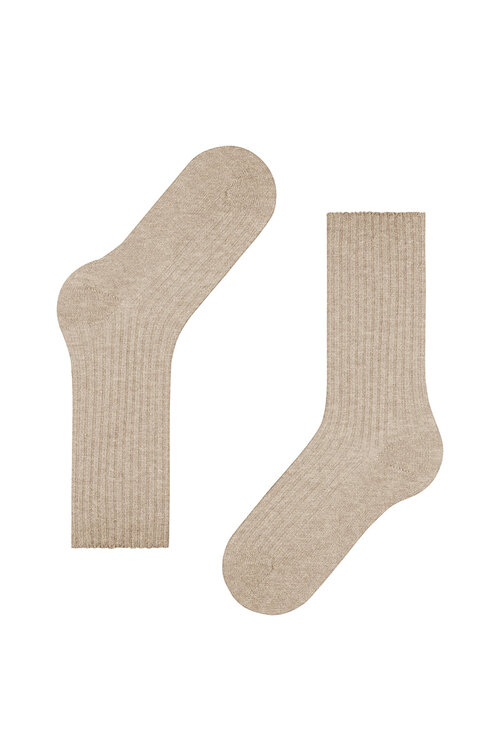 Falke Sand FALKE Cosy Wool Boot Damen