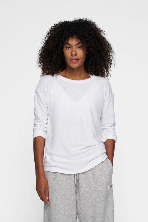 10Days White THE LONG SLEEVE LINEN