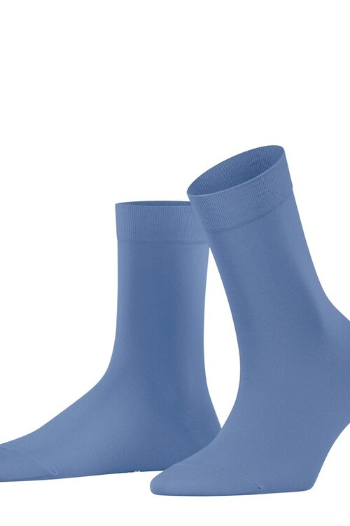 Falke Light Blue FALKE Cotton Touch Damen