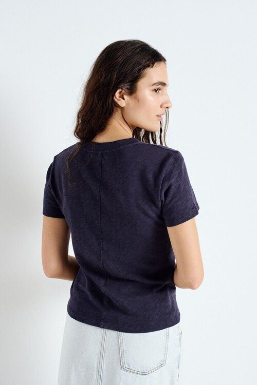 American Vintage Navy T-shirt