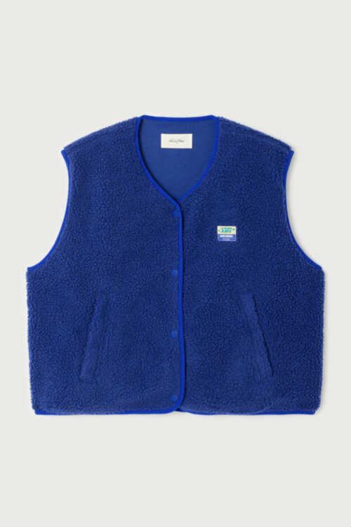 American Vintage Indigo Gilet