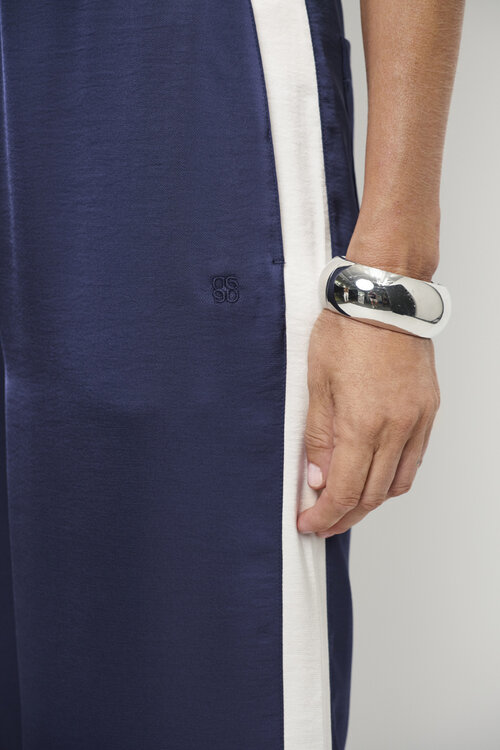 Dante 6 Donkerblauwe Dare Striped Pants