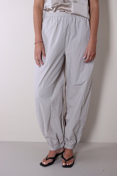 Co'couture Licht Grijze June Bolloon Pantalon