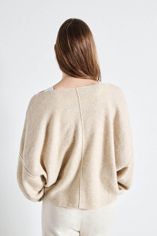 American Vintage Camel Trui