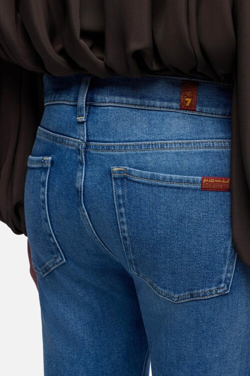 7 For All Mankind Indigo Relaxed Skinny