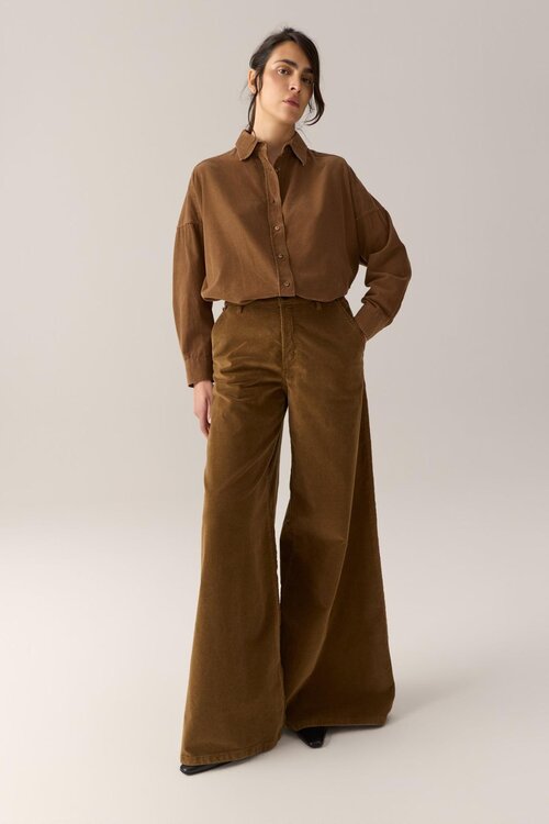 Lois Jeans Camel New Marlene Wide Leg