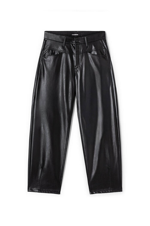 Cambio Elin Leather Look Pantalon
