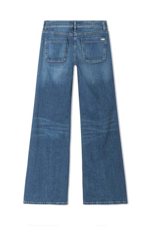 Cambio Indigo Amara Straight Jeans