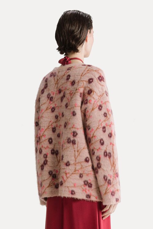 Forte_Forte Lichtroze Sweater