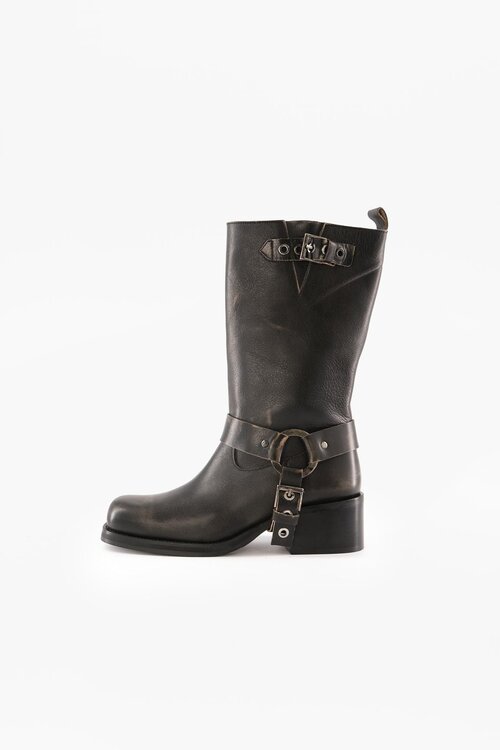 Toral Shoes Zwarte Biker Laars