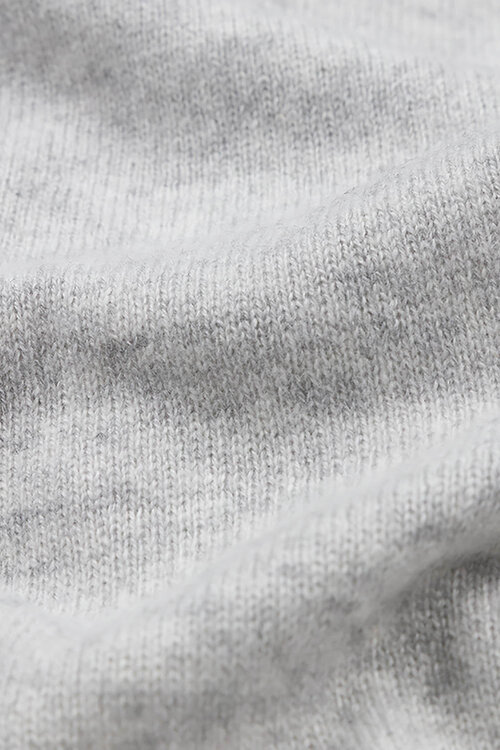 L'Ame de Julie Grijs Jane Cashmere Vest