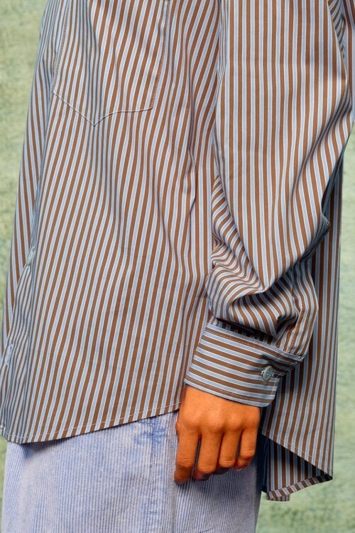 Sea Me Happy Blouse bruin