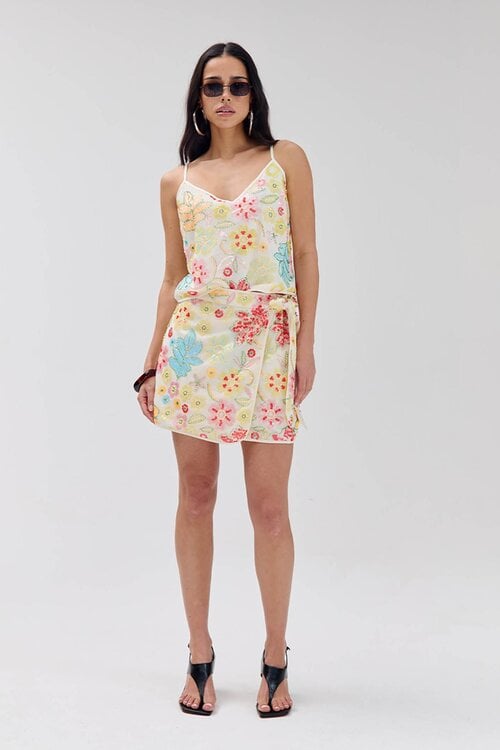 Harper & Yve Multi colored sequins print ROMY-SK