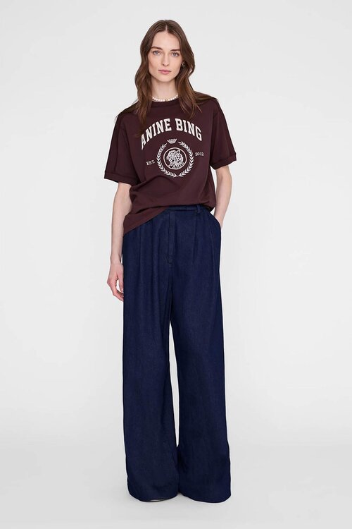 Anine Bing Jaylin T-shirt Ecru