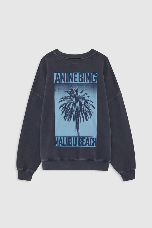 Anine Bing Miles Sweater Washed Black
