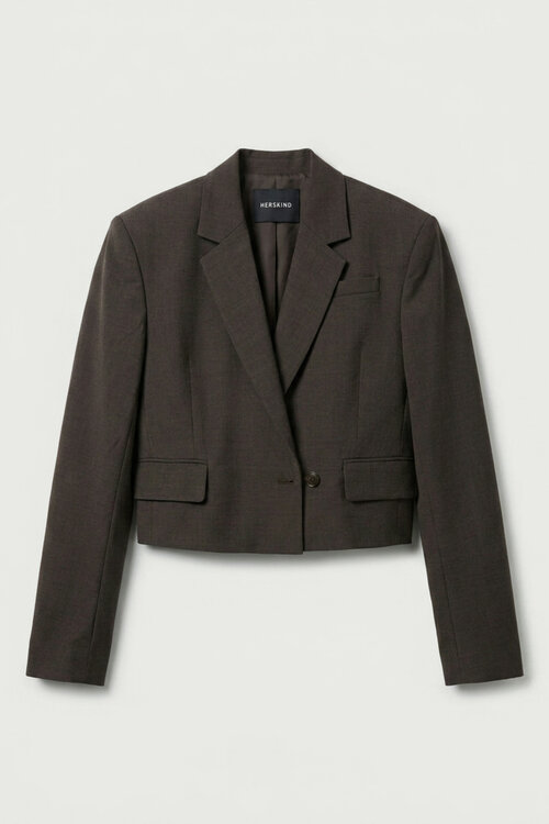 Herskind Pascale korte blazer bruin